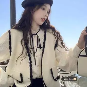 Кардиган, жилет, свитер, женский весенний жилет с v-образным вырезом, женский новый повседневный кружевной топ без рукавов, жилет, свитер, кардиган, женский топ