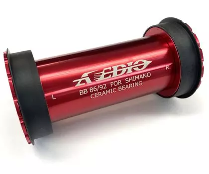 Каретка Avedio Press Fit BB Red 70557 для велосипеда (Тип винта) ВВ86/92 красный