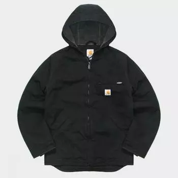 CARHARTT 104392 Куртка на подкладке из утиного флиса ЧЕРНАЯ 89699 89699