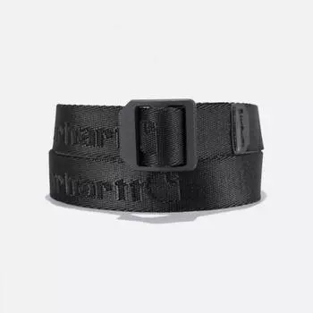 КАРХАРТТ (А0005661) Детский нейлоновый ремень с кожаным замком ЧЕРНЫЙ 94679-94679 S