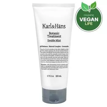 Karl & Hans Botanic Treatment Двойная мята, 200 мл, 1 шт.
