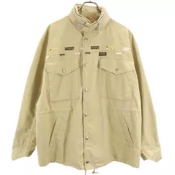 Karl Helmut Gore-Tex Long sleeve Nylon jacket Khaki logo Men s Used