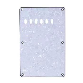 Karlak Tremolo Cavity Pickguard Backplate Tremolo Cavity Cover Vintage Style Backplate for Stratocaster Strat ST Standard Modern Style Electric Guitar