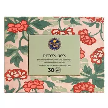 Karma Kettle Detox Box Зеленый чай - 6X5 - 30 чайных пакетиков-пирамидок