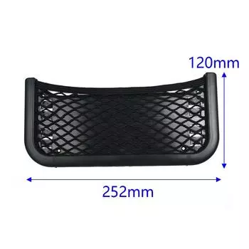 Карман для хранения вещей для автодома, кемпервана, каравана, эластичная сетка для груза с крепежным винтом