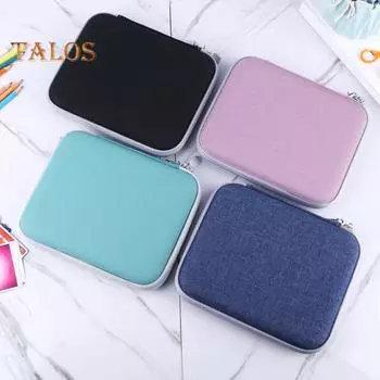 Карман для карт с застежкой-молнией, большая вместимость, держатель для 80 карт, портативный переплет для визитных карточек Yoto ID, мягкая папка для легкого доступа и защиты A