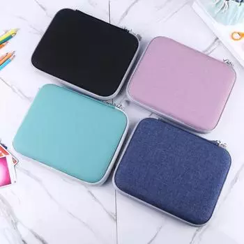 Карман для карт с застежкой-молнией, большая вместимость, держатель для 80 карт, портативный переплет для Yoto