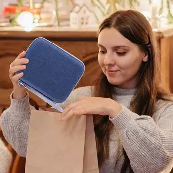 Карман для карт с застежкой-молнией, большая вместимость, держатель для 80 карт, портативный переплет для визитных карточек Yoto ID, мягкая папка для легкого доступа и защиты