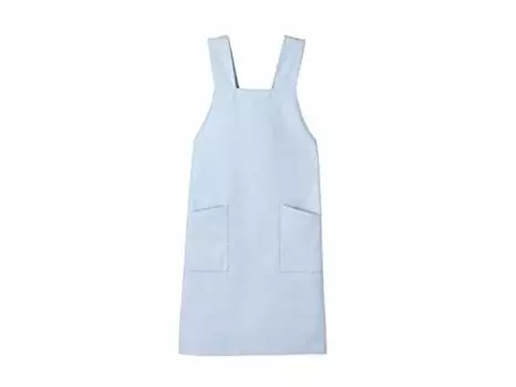 Карман для ручки на фартуке внутри (унисекс/с карманом) Сакс/Л/8-4435-02