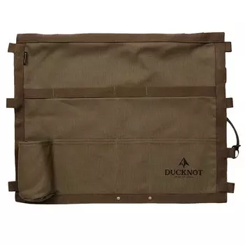 Карман на спинке стула, подвесной органайзер на холсте, настенный карман, карман на спинке сиденья, карман для хранения, сделано в Японии [DUCKNOT] (OD/Оливково-серый)