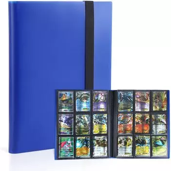 Карманная коллекционная карточка 9 карманов вмещает 360 боковая загрузка PP карты переплет карманного размера совместим с альбомом Pokemon Cards, характеристики, карты, карман,