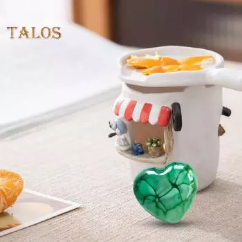 Карманное украшение в виде сердца «Объятие любви» с поздравительной открыткой, красочное мини-стеклянное украшение в виде сердца, подарок для друзей, семьи, дня рождения, годовщины зелёный