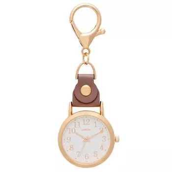 Карманные часы-брелок аналоговые Lira Greige [Fieldwork] женские GY069P-6