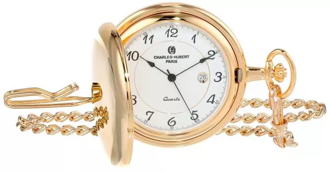 Карманные часы Date 3517 [Charles Hubert, Paris] Мужские золотой