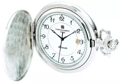 Карманные часы Date 3927 [Charles Hubert, Paris] Мужские серебряный