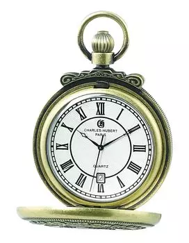 Карманные часы Date [Charles Hubert, Paris] 3864-G Мужские золотой
