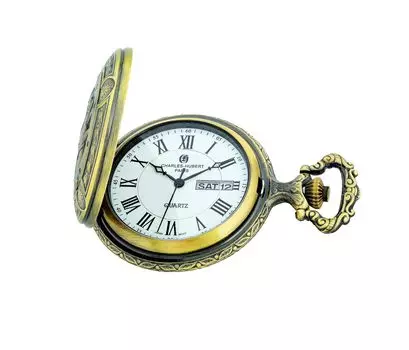 Карманные часы DWA032 [Charles Hubert] Day-Date мужские золотой