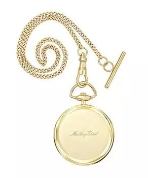 Карманные часы Mathey-Tissot P1PDI унисекс из нержавеющей стали золотистого оттенка с циферблатом цвета шампанского шампанского