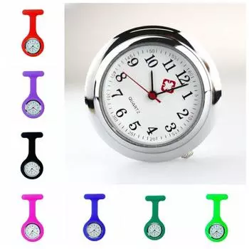 Карманные часы медсестра силиконовые FOB карманные часы силиконовые карманные часы для здоровья работники здравоохранения чёрный