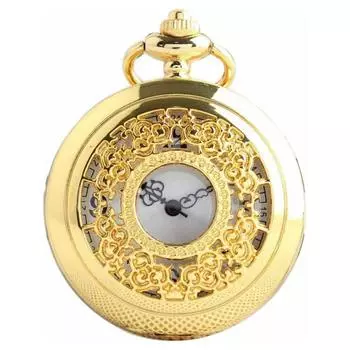 Карманные часы с откидной крышкой, мужские и женские кварцевые карманные часы, ожерелье, подвеска, антикварные карманные часы медный