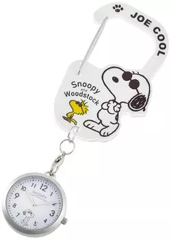 Карманные часы Snoopy Carabiner Watch White [Fieldwork] PNT022-1 женские белый