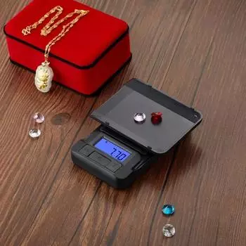 Карманные цифровые весы Precision Balance 0.01g Milligram Mini Scale Diamond Jewelry Gold Weight Electronic Scale Gram LCD Display 100g-0.01g