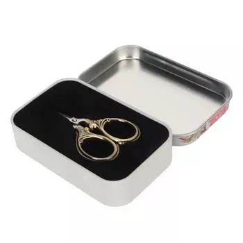 Карманные ножницы из нержавеющей стали для вышивки мини-ножницы для ниток для поделок своими руками винтажные зеленые