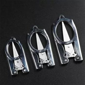 Карманные студенческие поделки ручной работы, складные ножницы для рыбалки, складные ножницы, маленькие ножницы для вышивки L