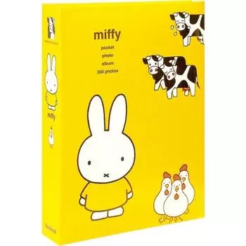 Карманный альбом Nakabayashi Dick Bruna Miffy 1PL 1PL-187-Y Желтый