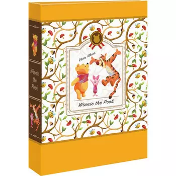 Карманный альбом Nakabayashi размера L, 3 яруса, вмещает 180 элементов, Винни-Пух 1PL-1503-3