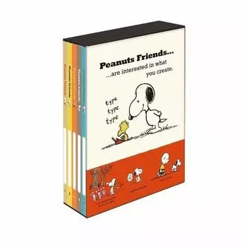 Карманный альбом Nakabayashi с 5 книгами BOX Snoopy 23874