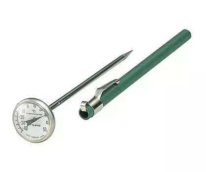 Карманный биметаллический термометр Sato до -40 50 (2060-45) 2060-45