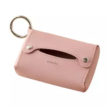 Карманный чехол для салфеток [Emoca] (ракушка розовая)