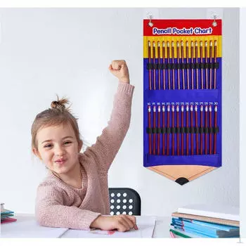 Карманный диспенсер для карандашей с прокладками, водонепроницаемый органайзер для классной комнаты