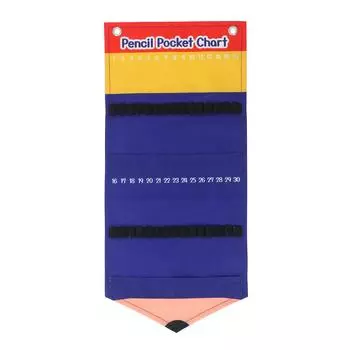 Карманный карандаш для карандашей, классная комната, держатель-органайзер, настенный карман для детей, учителей, школы