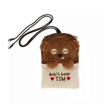 Карманный мешочек для талисмана Marushin MINION Minion Hyokkori Bear Вход в детский сад Детский сад Элементарные персонажи 4805056500 Товары,