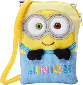 Карманный мешочек Marushin Mascot Minion Bob Pouch Персонаж Детский сад Товары для поступления в детский сад Подготовка к поступлению в детский сад Детский сад