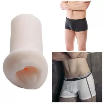 Карманный мужской мастурбатор, супермягкий, гибкий, реалистичный, с глубокой глоткой, оральный секс-строкер, обучающий секс-игрушка для взрослых