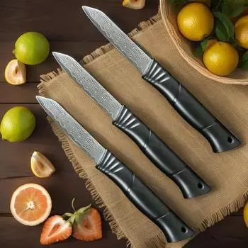 Карманный нож для чистки овощей из дамасской стали VG10 со стальным сердечником, острый, универсальный, для чистки овощей и фруктов, бытовой инструмент Canivetes