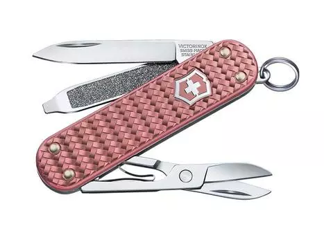 Карманный нож Victorinox 0.6221.405G SD Alox Розовый 58 мм