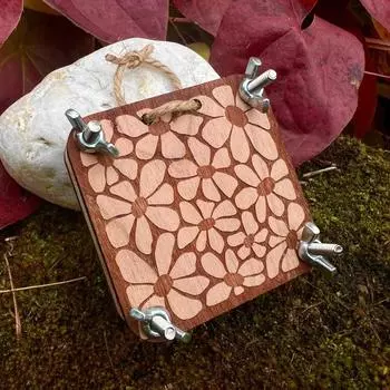 Карманный пресс для цветов своими руками, креативный пресс для образцов растений, пресс-инструмент для цветов, подарок любителю растений Style F