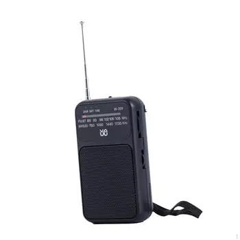 Карманный радиоприемник, аксессуары, подарки для пожилых людей, хорошее качество звука, многофункциональный с 3,5 мм