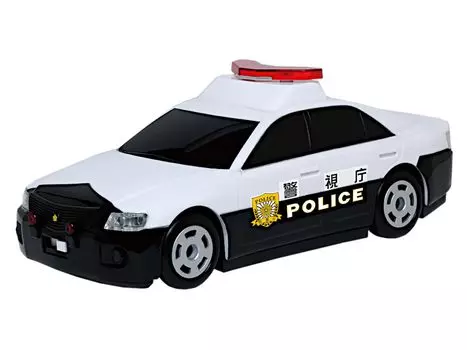 Карманный Tomica Big Series Cleaning Police Car 1 тип всего