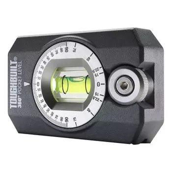 Карманный уровень ToughBuilt 360 градусов, черный - (ТБ-H2-L-4R)