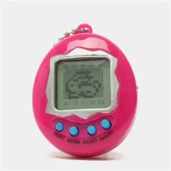 Карманный виртуальный электронный брелок для ключей с питомцем, игровой автомат, электронные игрушки One Size