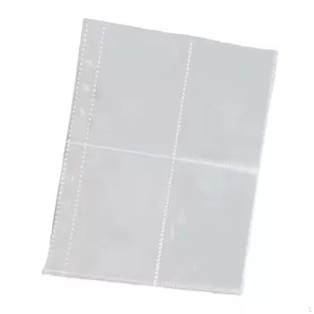 Карманы для фотокарточек, папки, фотоальбомы, страницы, 4, держатель для сетки, легкий, для торговли