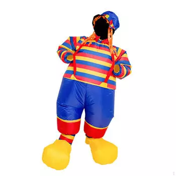 Карнавальный надувной костюм, забавная одежда, косплей, наряды для сценического представления