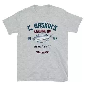 Кэрол БаскинсSardine Oil футболка унисекс с короткими рукавами S