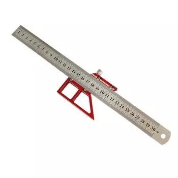Карпентерный квадратный многоцелевой инструмент для пробных углов и разметки, измерительные инструменты, алюминиевый сплав для деревообработки, поделок своими руками