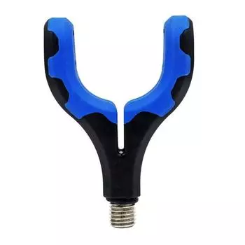 Карповые снасти Держатель удочки Пластик + TPR синий